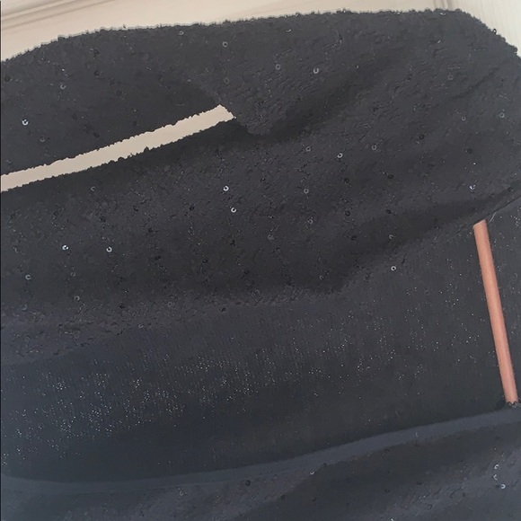 🖤🤍 Black Sequin Knitted Open Cardigan 🤍🖤 - Picture 2 of 2